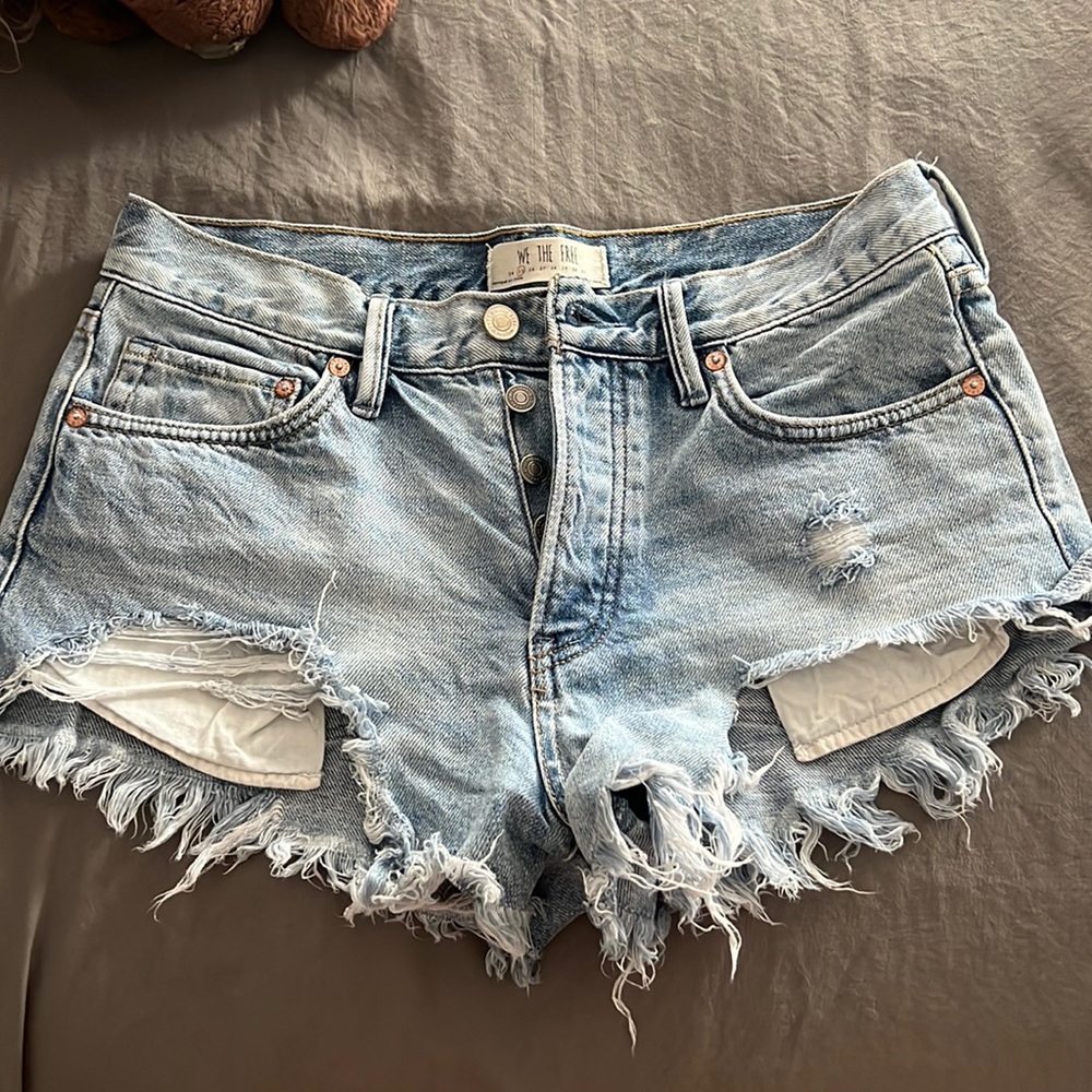 We The Free Jean shorts